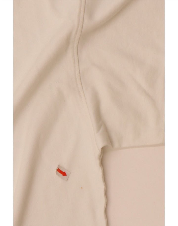 ADIDAS Herre T-Shirt Top Lille Hvid Bomuld