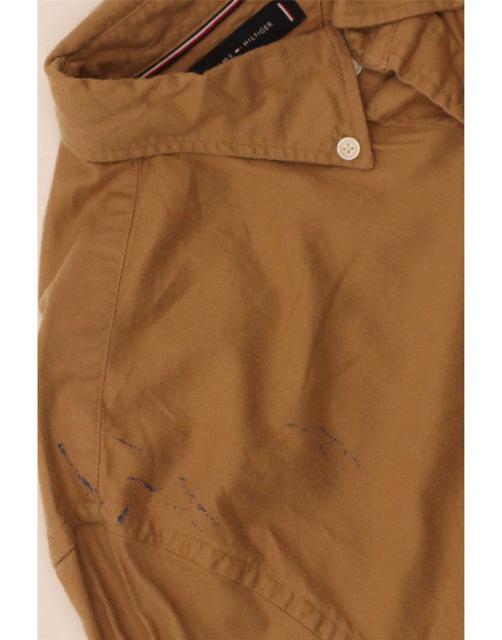 Tommy Hilfiger Herreskjorte XL Beige Bomuld