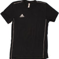 ADIDAS Mens T-Shirt Top Small Black Cotton Vintage Adidas and Second-Hand Adidas from Messina Hembry 