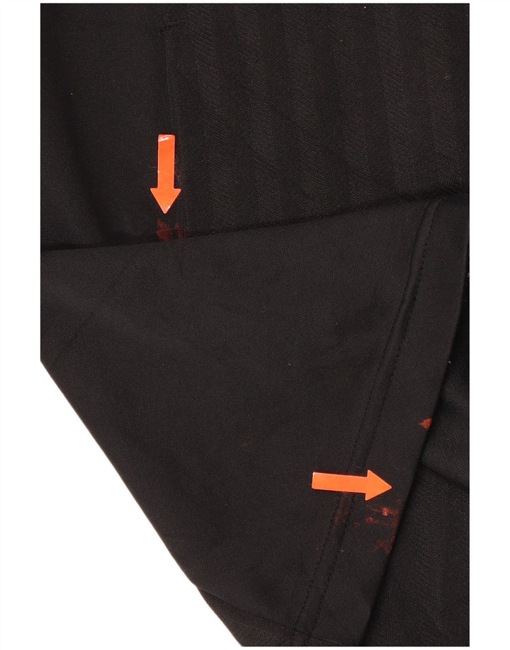 ADIDAS Træningsdragt til mænd, topjakke UK 38/40 Mellem sort stribet