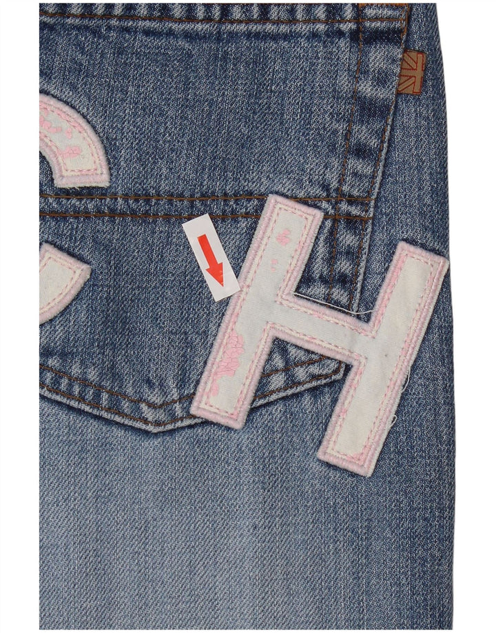 Richmond Dame Grafisk Bootcut Jeans IT 44 Medium W30 L32 Blå Bomuld