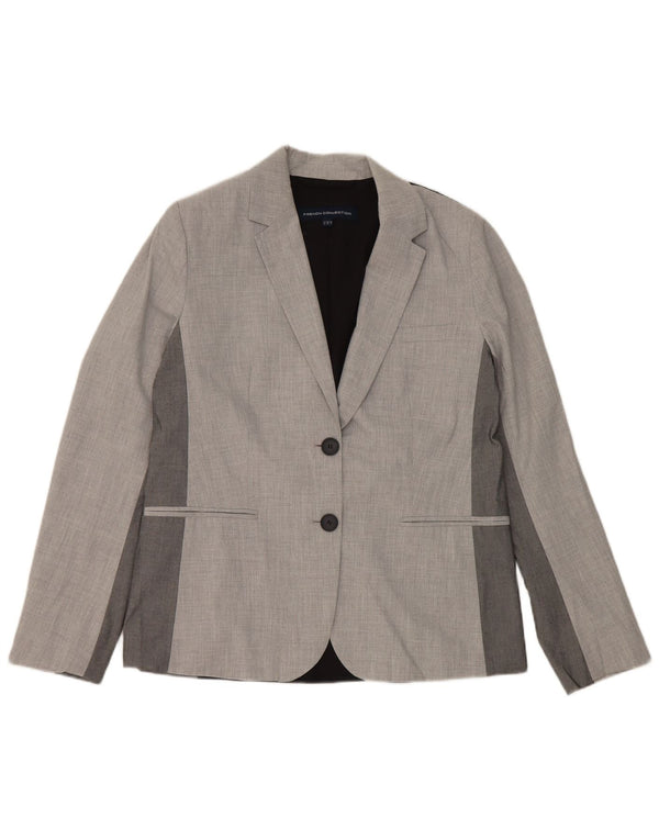 French Connection Dame Blazer Jacket UK 12 Medium Grey Classic