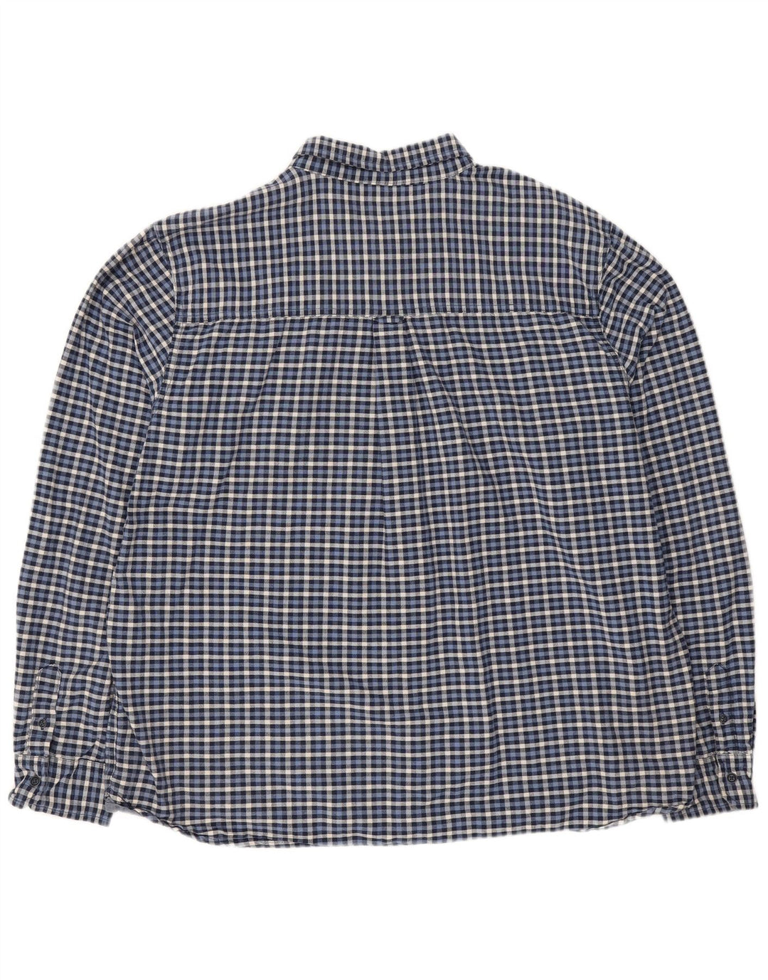 Mountain Warehouse Herre flannelskjorte 3XL marineblå Gingham bomuld
