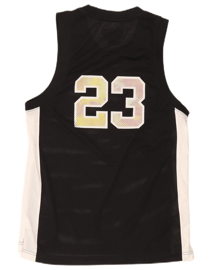 Jordan Herre Grafisk Vest Top Lille Sort Colourblock Polyester