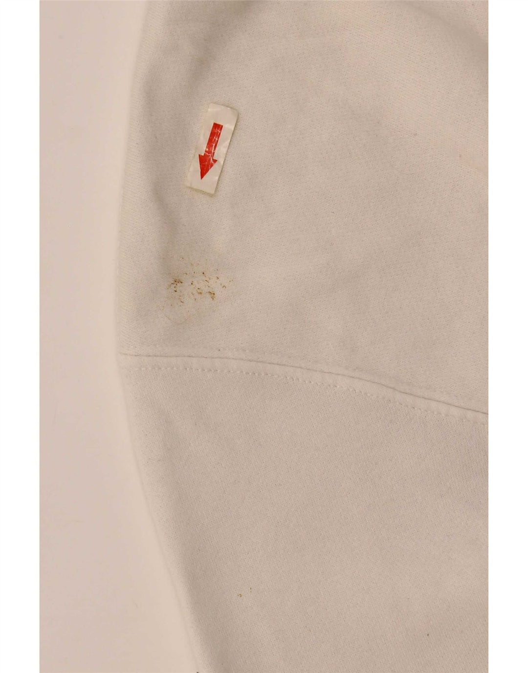 Nike Herre Loose Fit Sweatshirt Jumper XS Hvid Bomuld