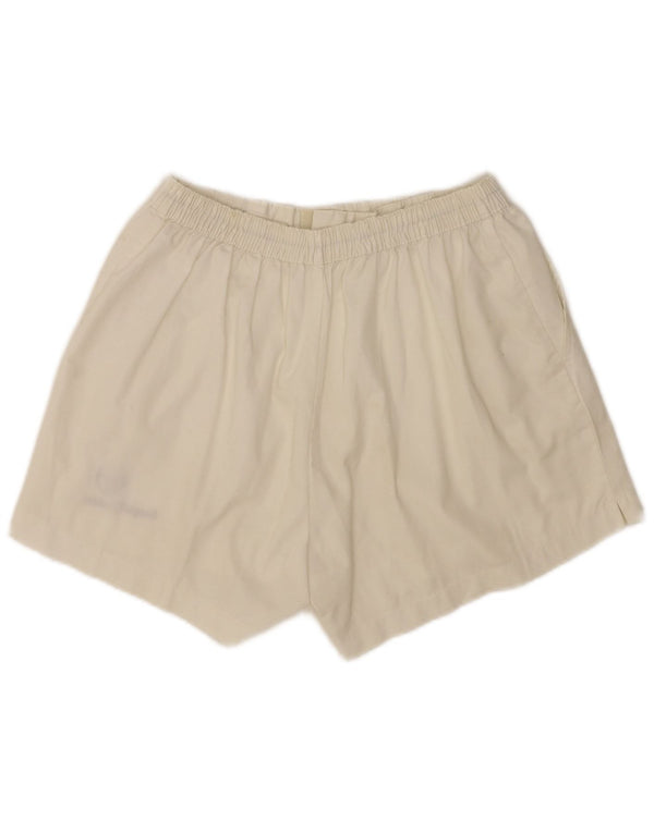Sergio Tacchini Regular Sports Shorts til kvinder W28 Small White Sports