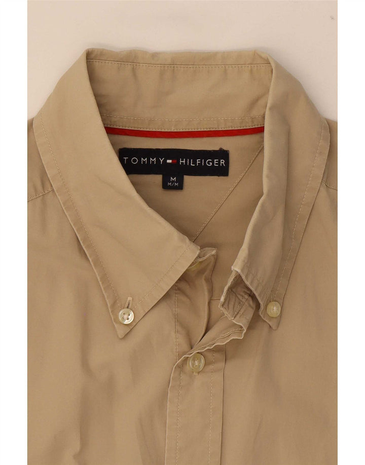 Tommy Hilfiger Herreskjorte Medium Beige Bomuld