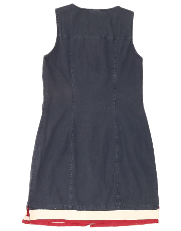 Colmar Dame Ærmeløs Skede Kjole IT 46 Large Navy Blue Colourblock