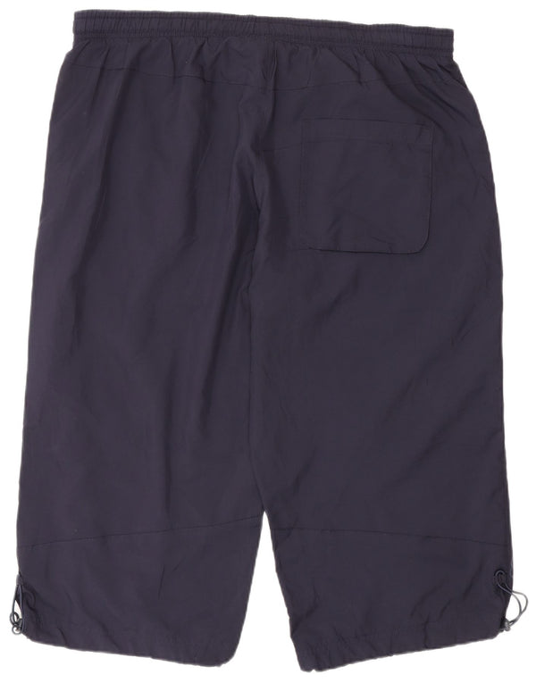 Puma Herre Grafiske Bermuda Sportshorts Large Navy Blue