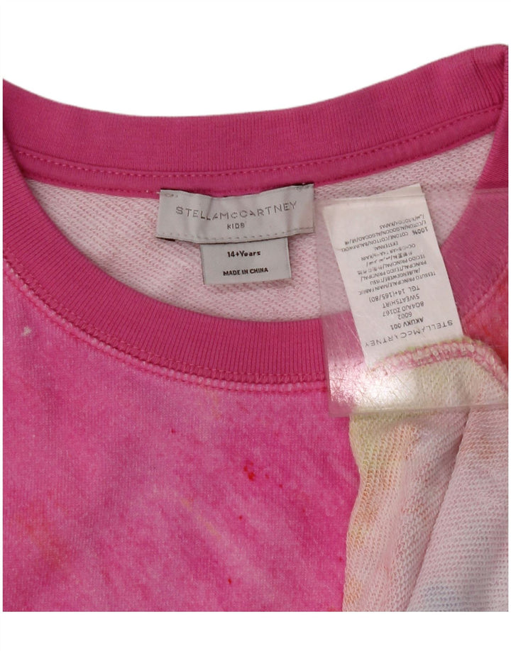 STELLA MCCARTNEY Pige Sweatshirt Jumper 14-15 år Flerfarvet Tie Dye