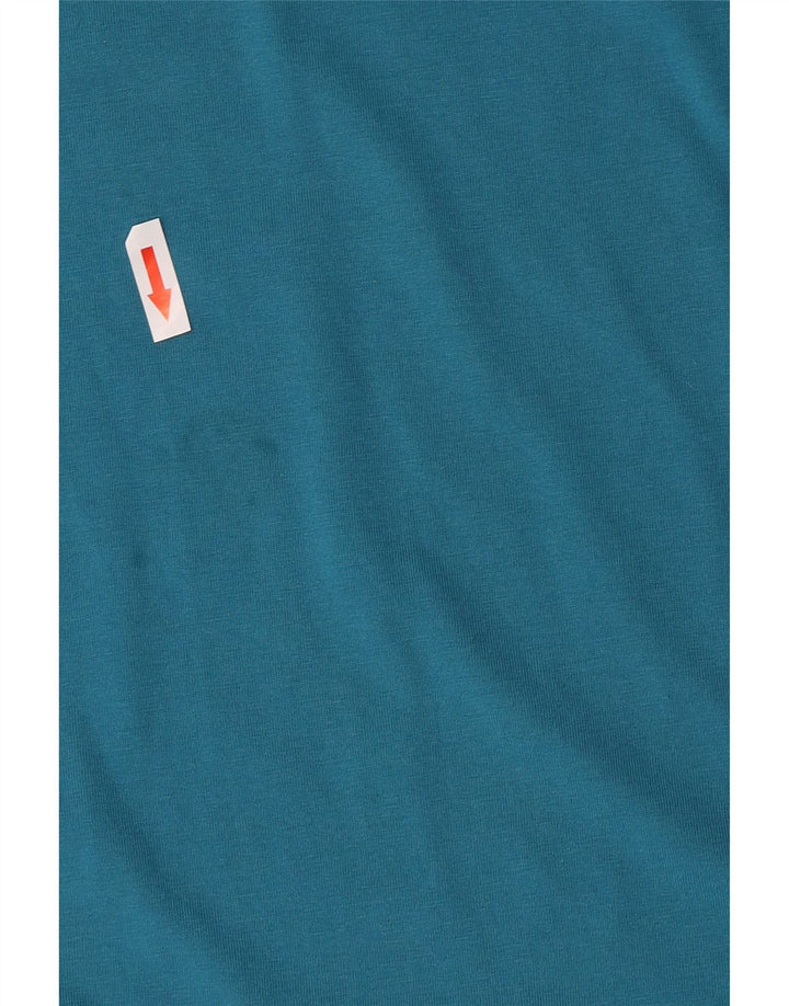 Eddie Bauer Herre T-Shirt Top XL Blå Bomuld