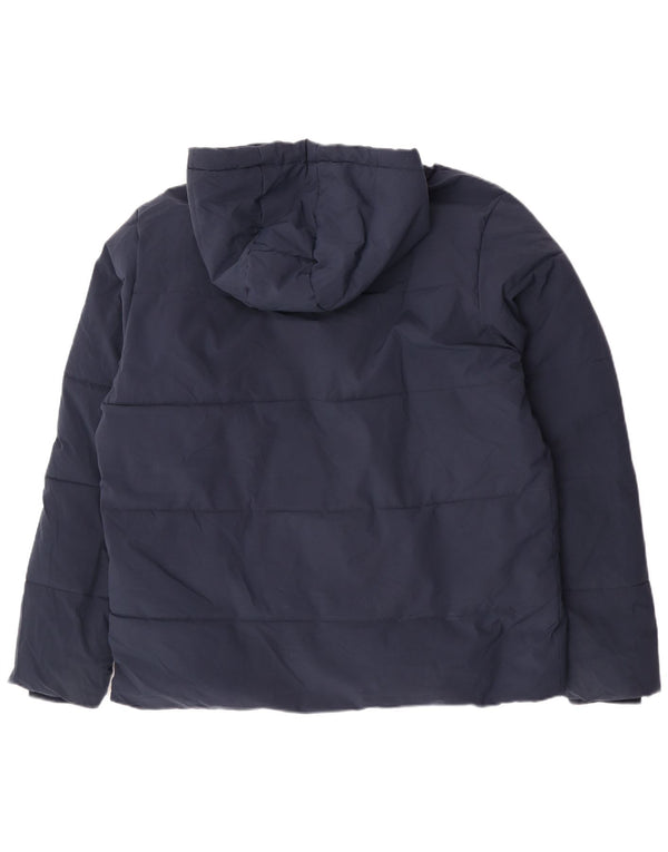 Mountain Warehouse Herre hættepolstret jakke UK 40 Large Navy Blue