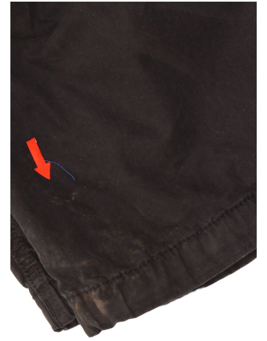 Superdry Straight Cargo-bukser til mænd W34 L27 sort bomuld