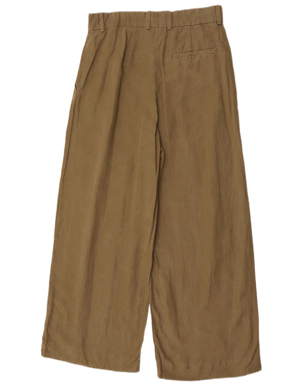 Cos kvinders højtaljede chinobukser EU 42 Large W34 L30 Khaki