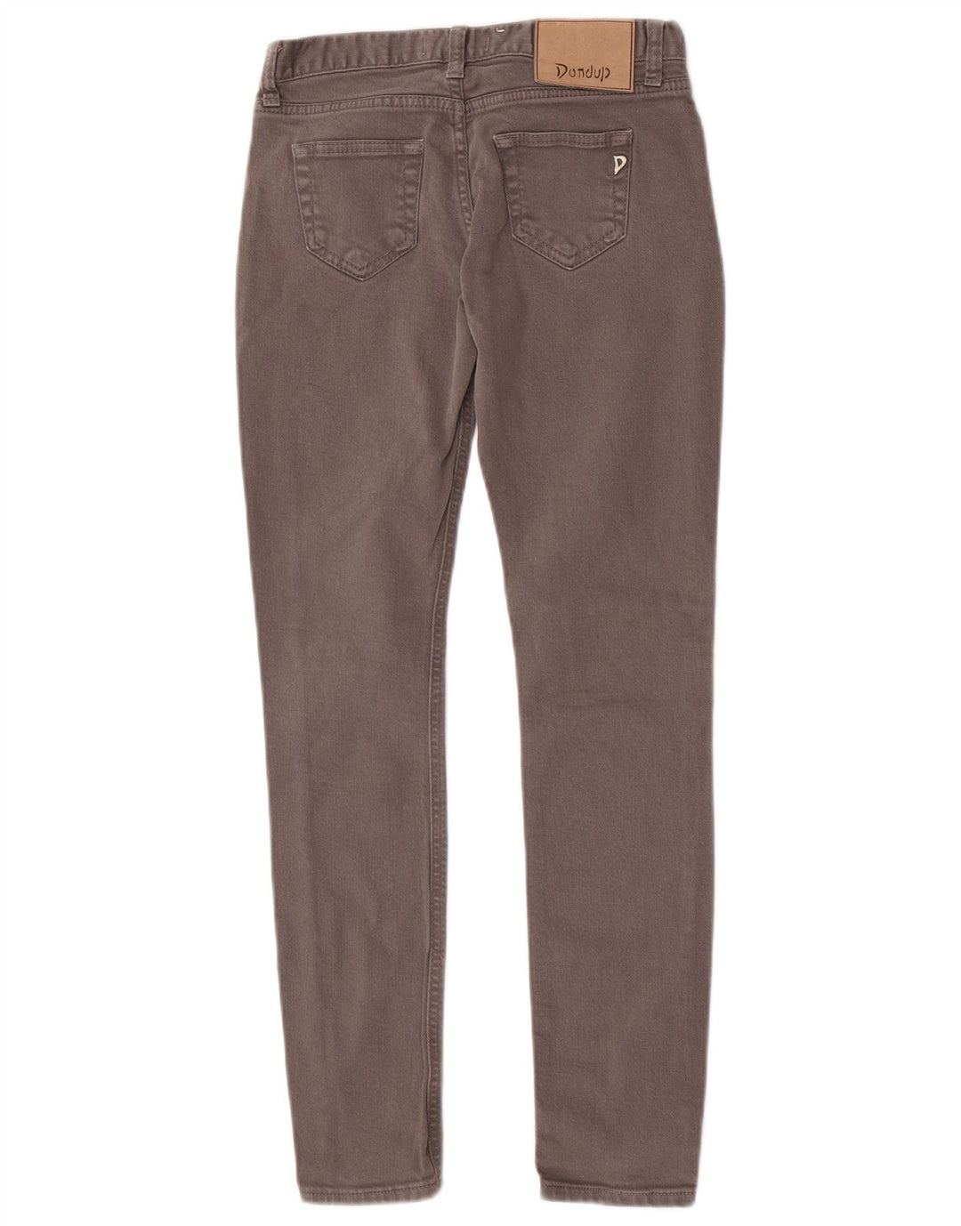 Dondup Dame Skinny Jeans W25 L29 Grå Bomuld