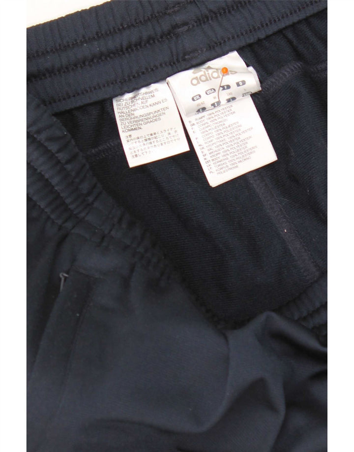 Adidas Træningsdragtsbukser til mænd UK 40/42 Medium Navy Blue Polyester
