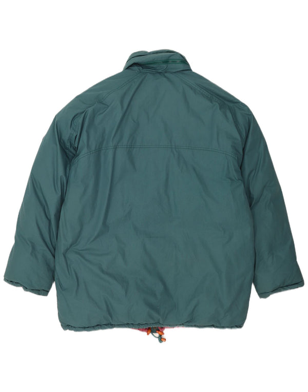 Diadora Herre Loose Fit Polstret Jakke UK 42 XL Grøn Polyester