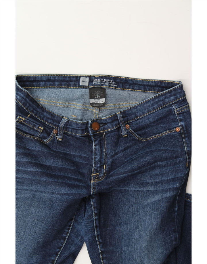 MOSSIMO Womens Skinny Jeans US 10 Large W34 L28 Blue Cotton Vintage Mossimo and Second-Hand Mossimo from Messina Hembry 