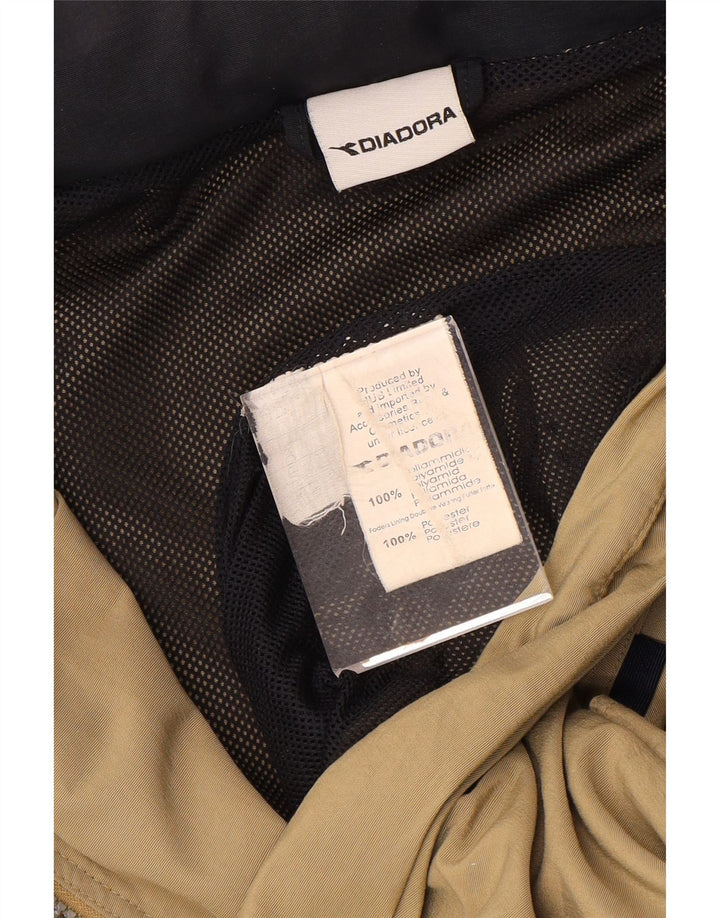 Diadora Regnjakke til mænd UK 44 2XL Beige Polyamid