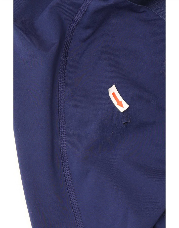 Adidas Dame Leggings UK 14 Medium Navy Blue