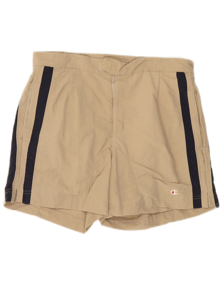 Champion Herre svømmeshorts store beige stribede