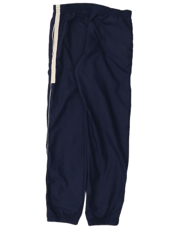 Nike Mens Tracksuit Trousers Joggers UK 36/38 Small Navy Blue Colourblock
