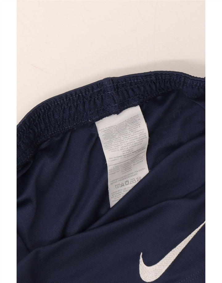 NIKE Mens Sport Shorts Medium  Navy Blue Polyester Vintage Nike and Second-Hand Nike from Messina Hembry 