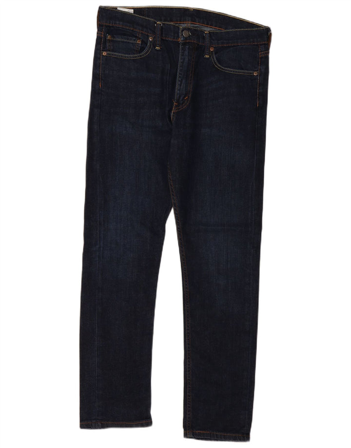 LEVI'S Herre 510 Skinny Jeans W32 L30 Marineblå Bomuld