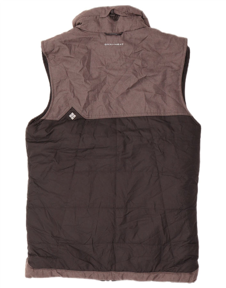 COLUMBIA Womens Omni-Shield Polstret Gilet UK 10 Small Black Colourblock