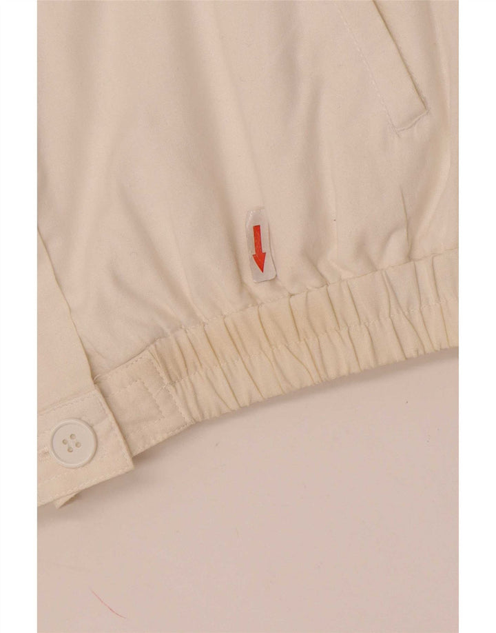Vintage dame bombefly militærjakke EU 40 Medium White