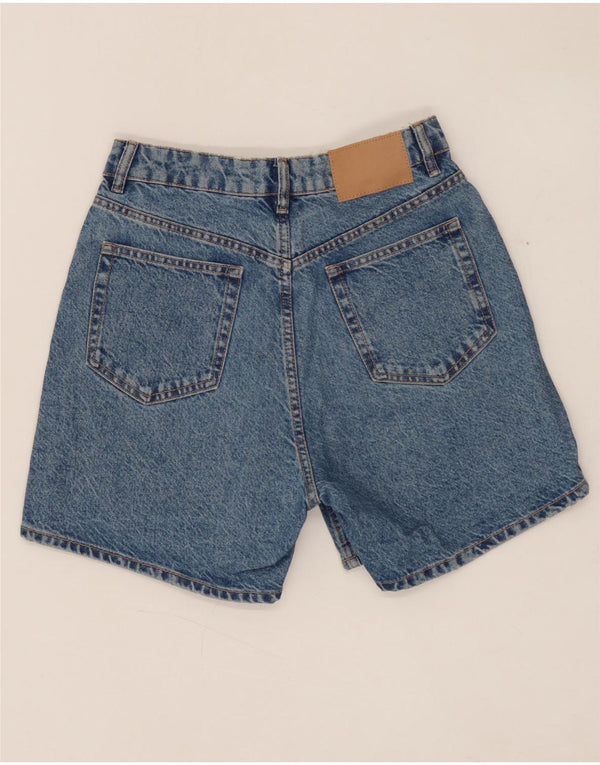 ZARA denimshorts til kvinder EU 38 Small W28 Blue Cotton