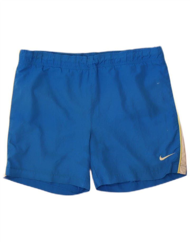 Nike Badeshorts til mænd Medium Blue Colourblock Polyester