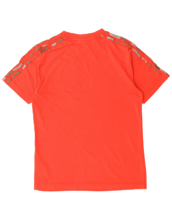 Adidas Herre grafisk T-shirt Top Medium Rød Bomuld