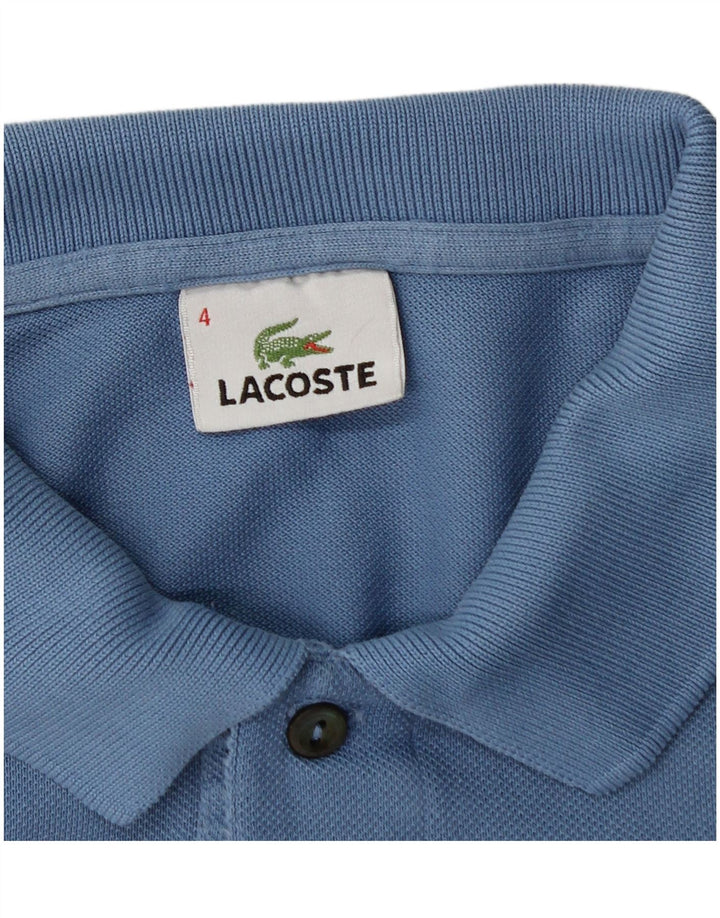 Lacoste Polo skjorte til mænd størrelse 4 Medium Blå