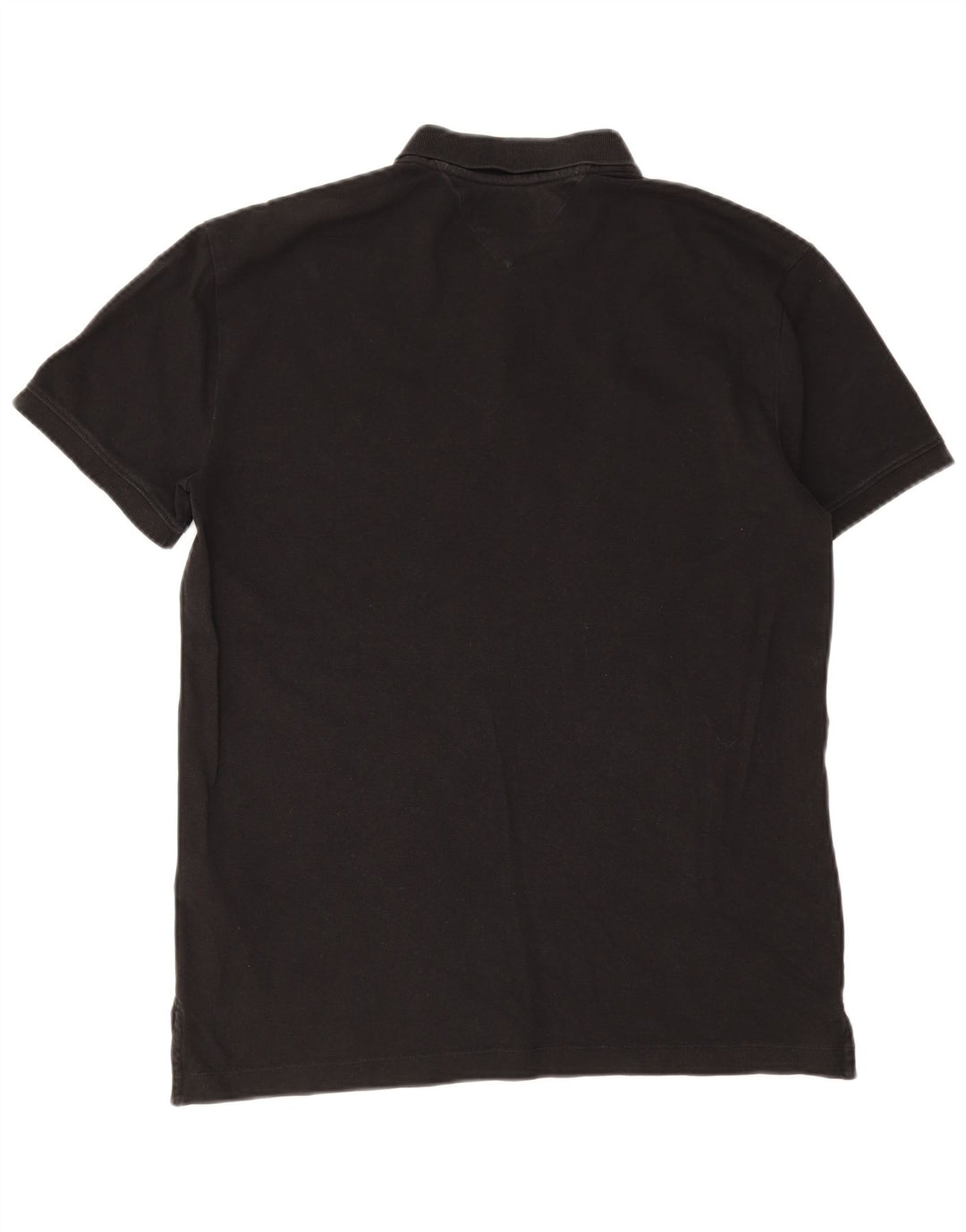 Tommy Hilfiger Herre poloshirt Stor sort bomuld