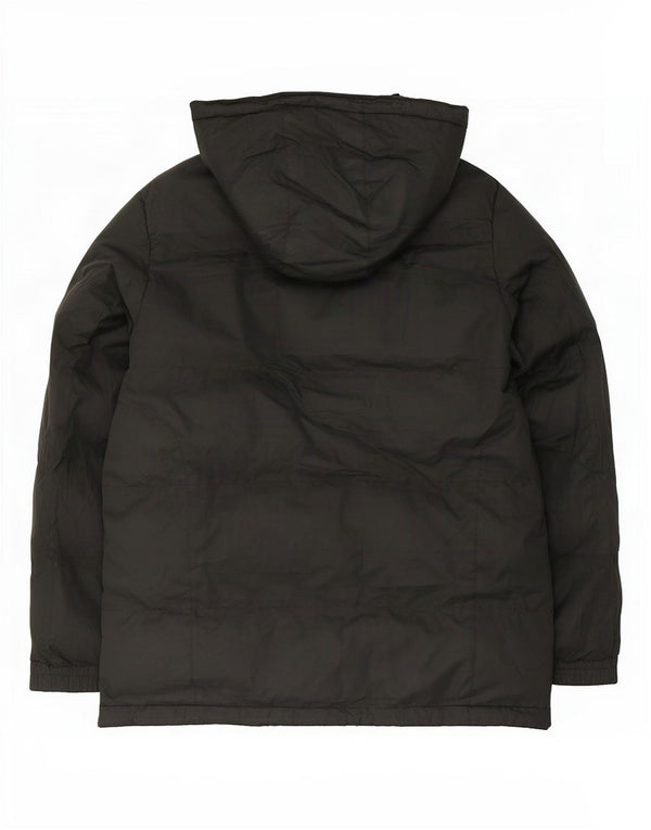 Mountain Warehouse Herre hættepolstret jakke UK 38 Medium Sort Polyester