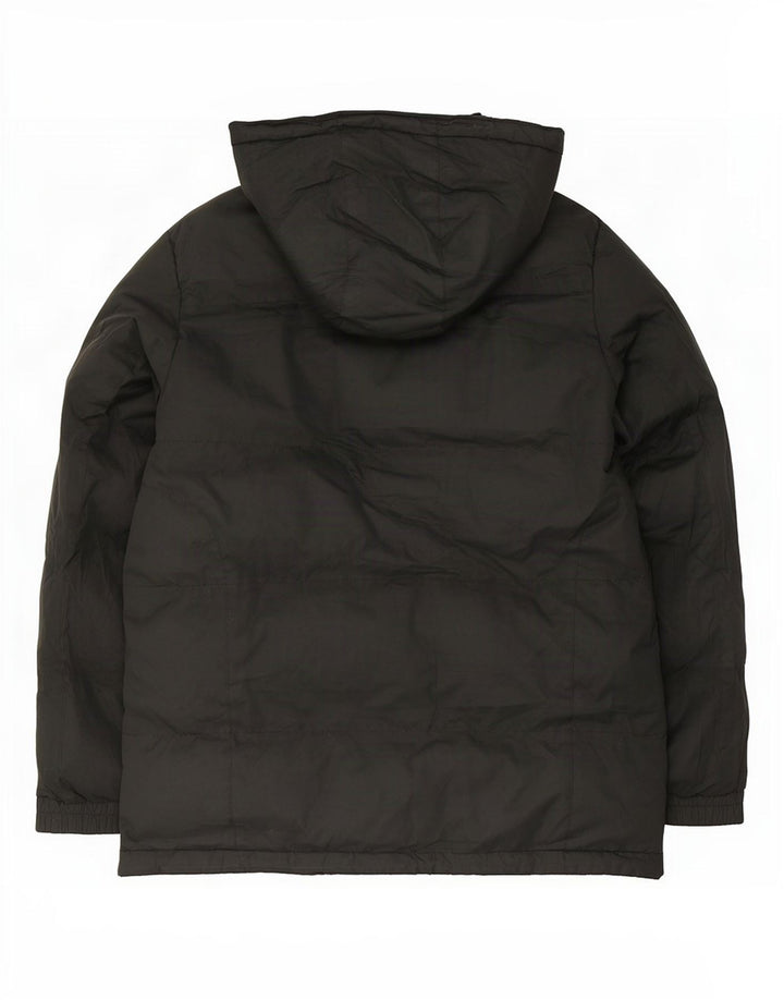 Mountain Warehouse Herre hættepolstret jakke UK 38 Medium Sort Polyester