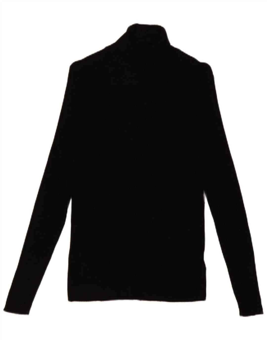 Marks & Spencer Dame Top Langærmet UK 16 Stor Sort Viscose