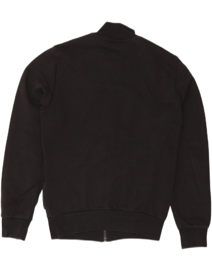 LACOSTE Herre Regular Fit træningsdragt topjakke størrelse 3 Lille sort bomuld