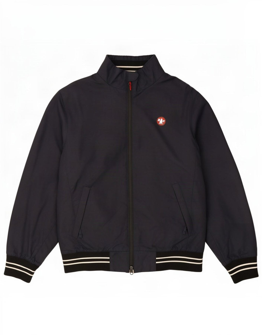 Murphy & Nye Bomberjakke til mænd UK 38 Medium Navy Blue Polyester