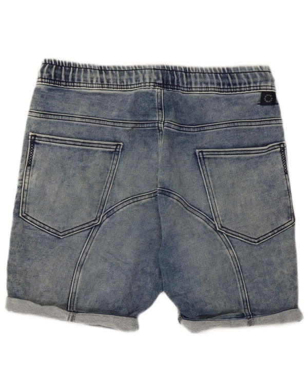 Zara Herre Denim Shorts Large W32 Blå Bomuld