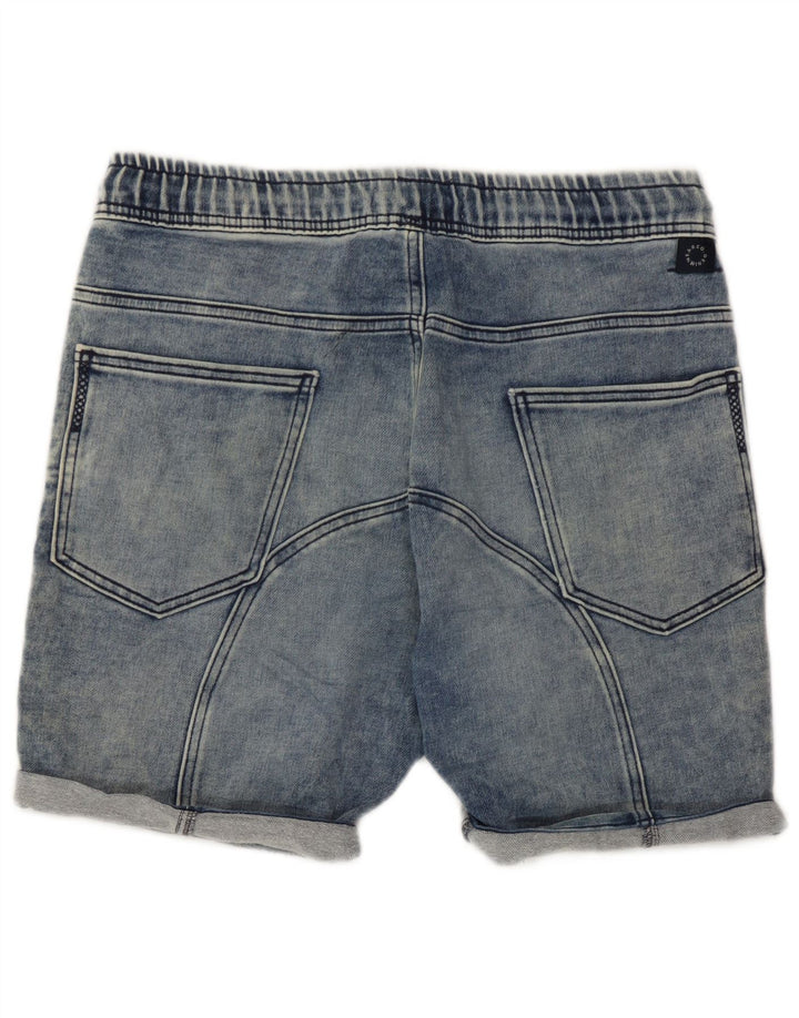 Zara Herre Denim Shorts Large W32 Blå Bomuld