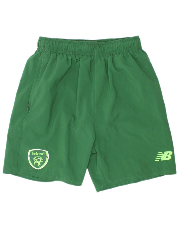 New Balance Boys Ireland Sportshorts 12-13 år Grøn polyester