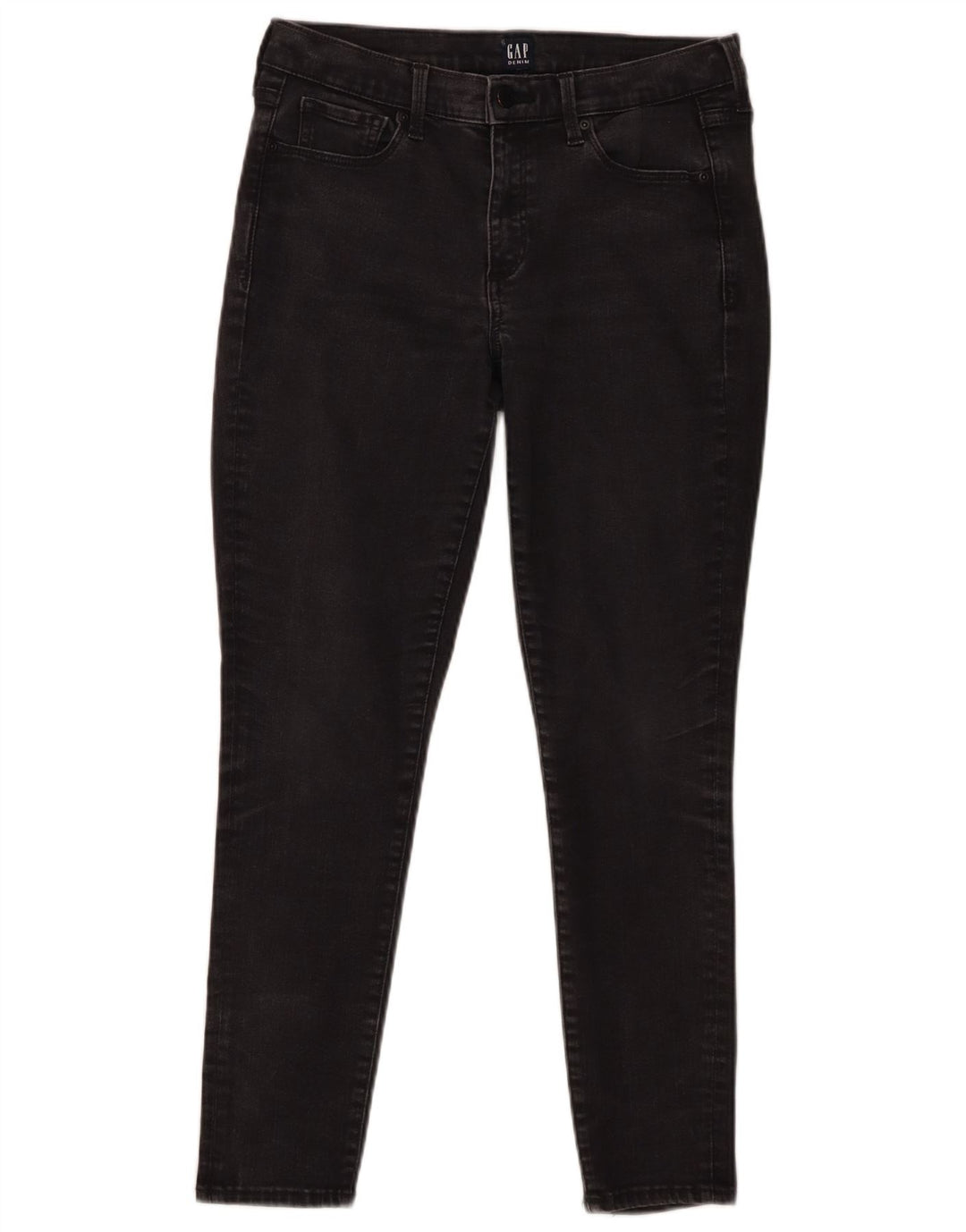 Gap Dame Skinny Jeans W28 L26 Sort Bomuld