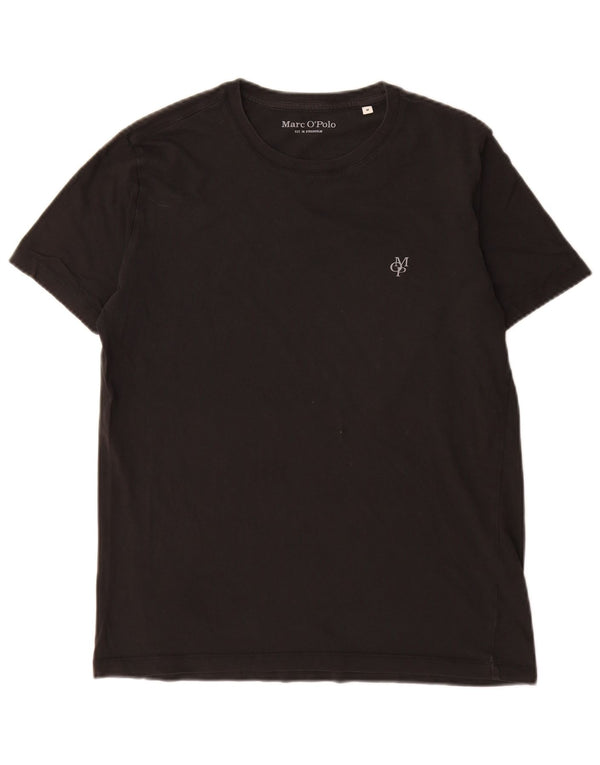 Marc O'Polo Dame T-Shirt Top UK 14 Medium Sort Bomuld
