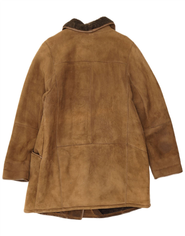 Friitala Dame Shearling Jacket EU 40 Medium Beige