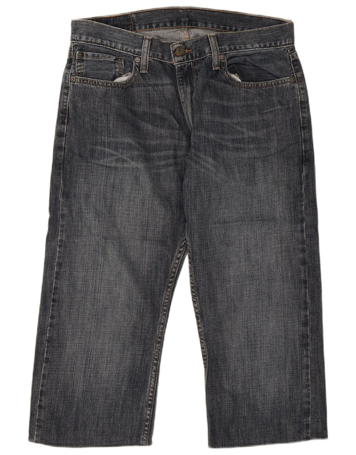 Levi's Herre 514 Capri Straight Jeans W34 L21 Blå Bomuld