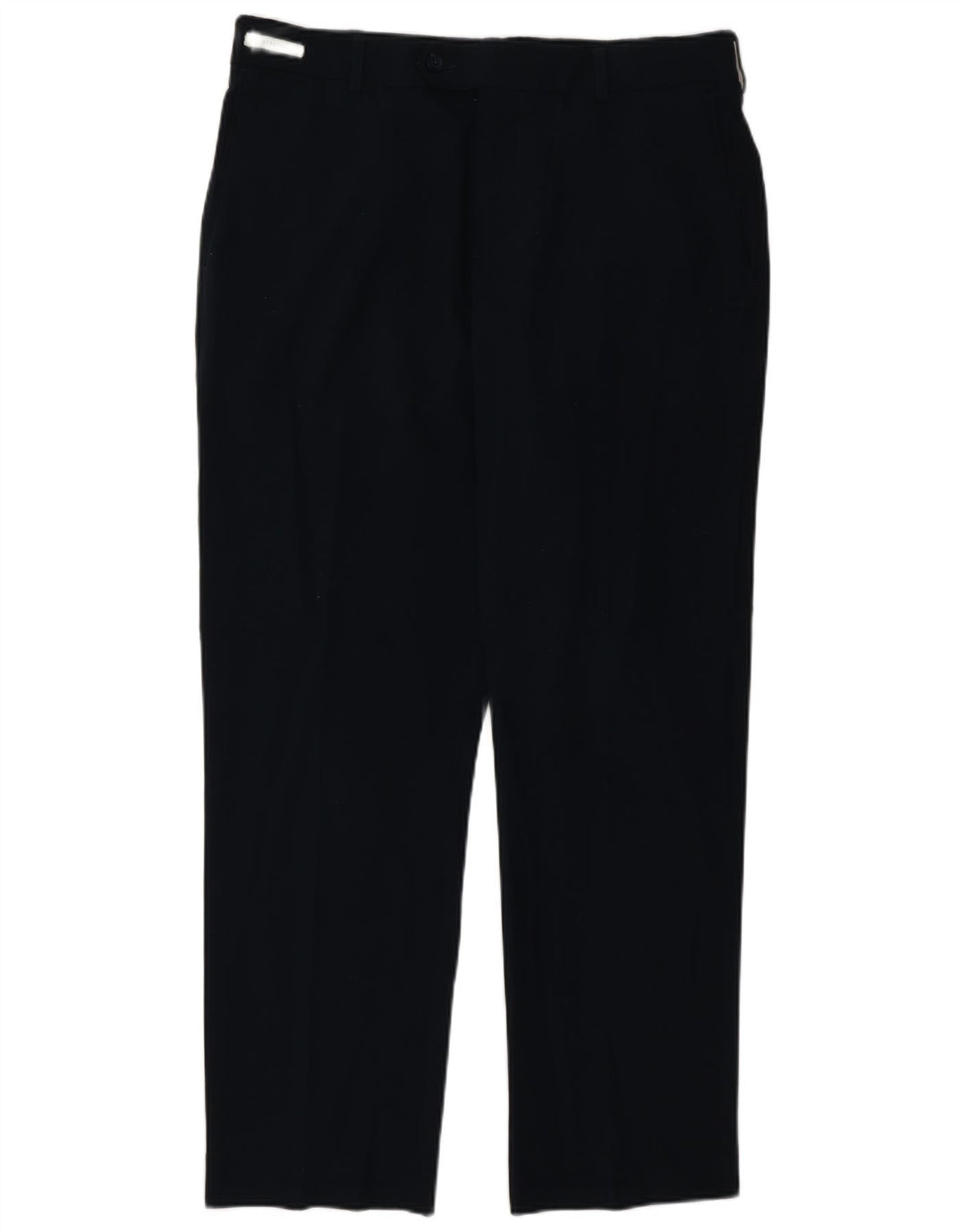 Farah Straight Casual Bukser til mænd W34 L29 Marineblå polyester