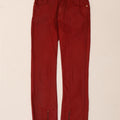 ZARA Womens Straight Jeans EU 34 2XS W26 L26 Red Vintage Zara and Second-Hand Zara from Messina Hembry 