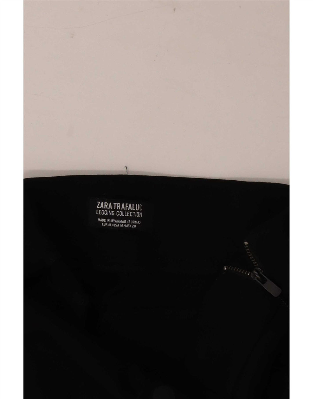 Zara Dame Leggings UK 14 Medium Sort
